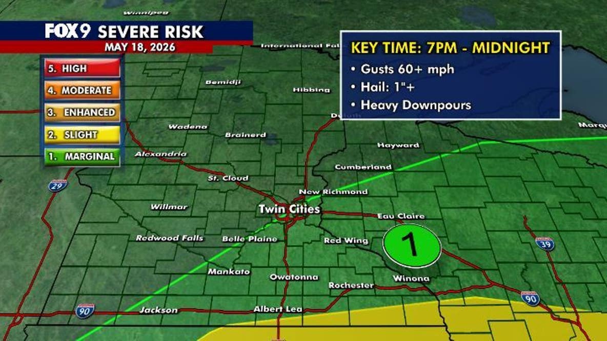 Minnesota weather: Quiet before storm chances return Monday evening