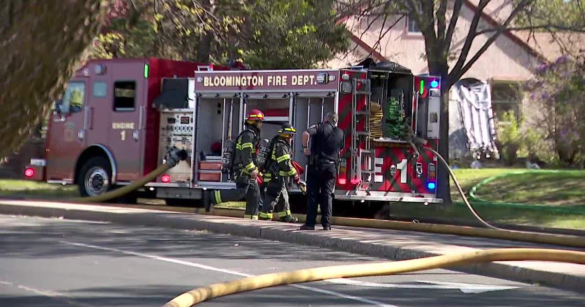 Bloomington apartment fire: Residents rescued as crews battle 2-alarm blaze