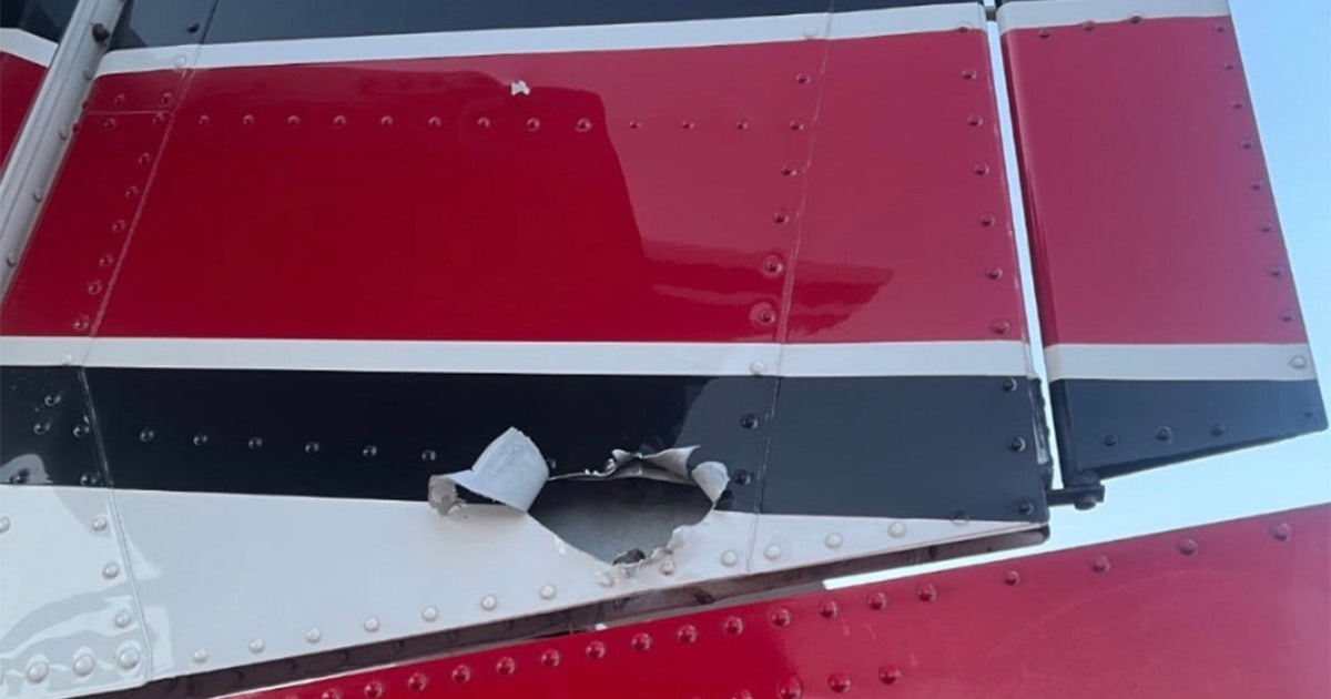 Aircraft struck by bullet while battling wildland fire in northern Minnesota
