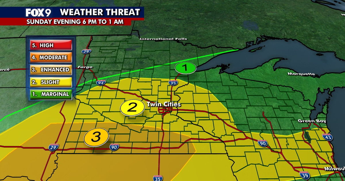 Live updates: Southern Minnesota under Tornado Watch until 1 a.m.