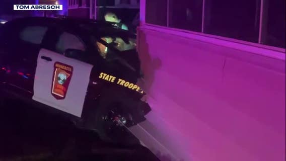 South Minneapolis crash: Stolen car hits state trooper at 80 mph, slams into home