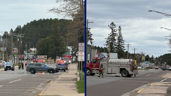 Wisconsin town briefly evacuated, Hwy 2 closed after natural gas line break