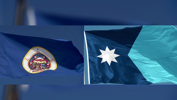 Flying both old and new Minnesota flags approved by Itasca County officials