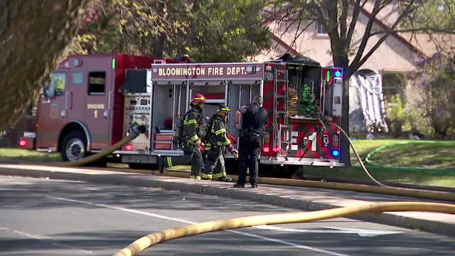 Bloomington apartment fire: Residents rescued as crews battle 2-alarm blaze