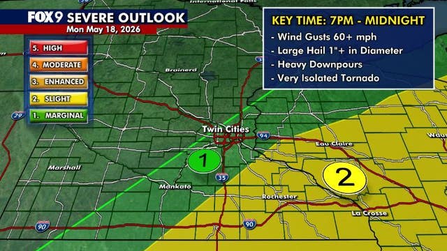 Minnesota weather: Quiet before storm chances return Monday evening