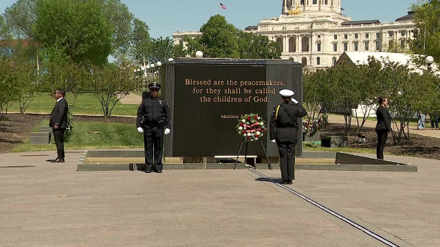 Minnesota honors 314 fallen officers in solemn St. Paul ceremony