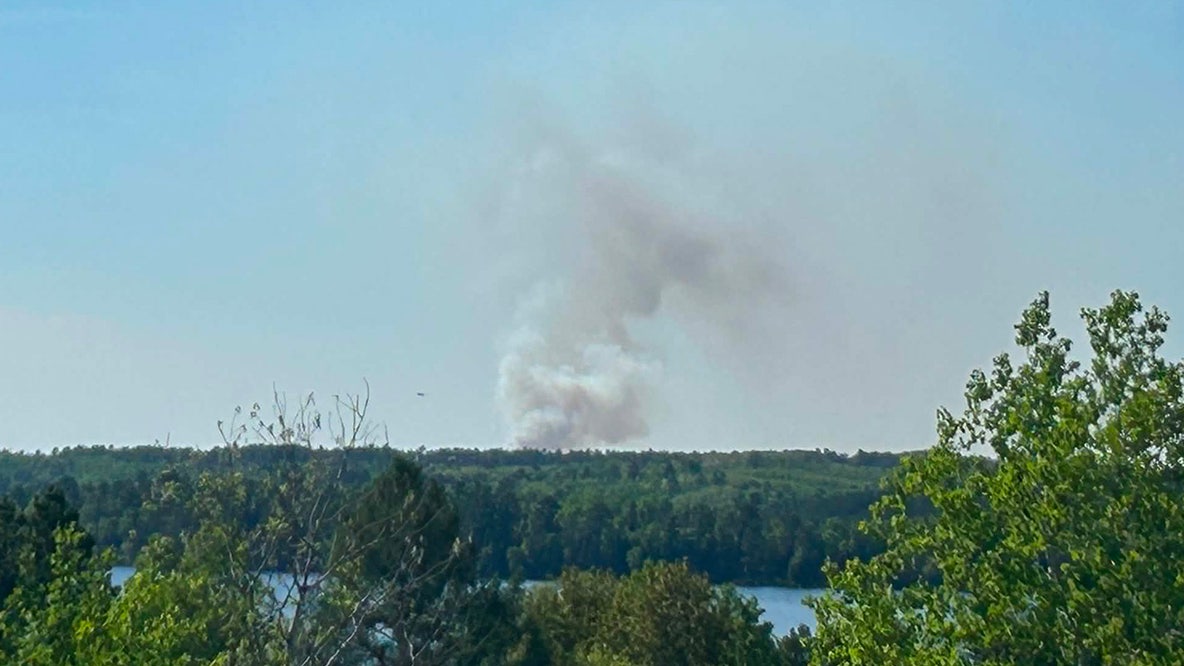 Burntside Lake wildfire: 30 acres burn Monday northwest of Ely