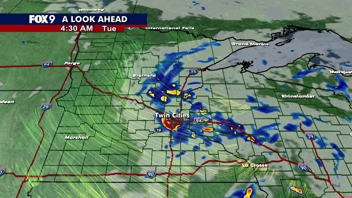 MN weather: Sunny, cool start to Monday but rain chances ahead