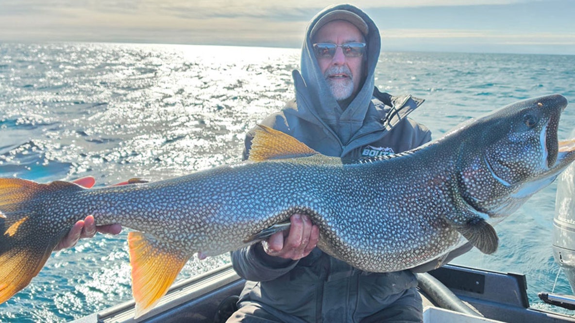 New record-length lake trout caught on Lake Superior certified by DNR