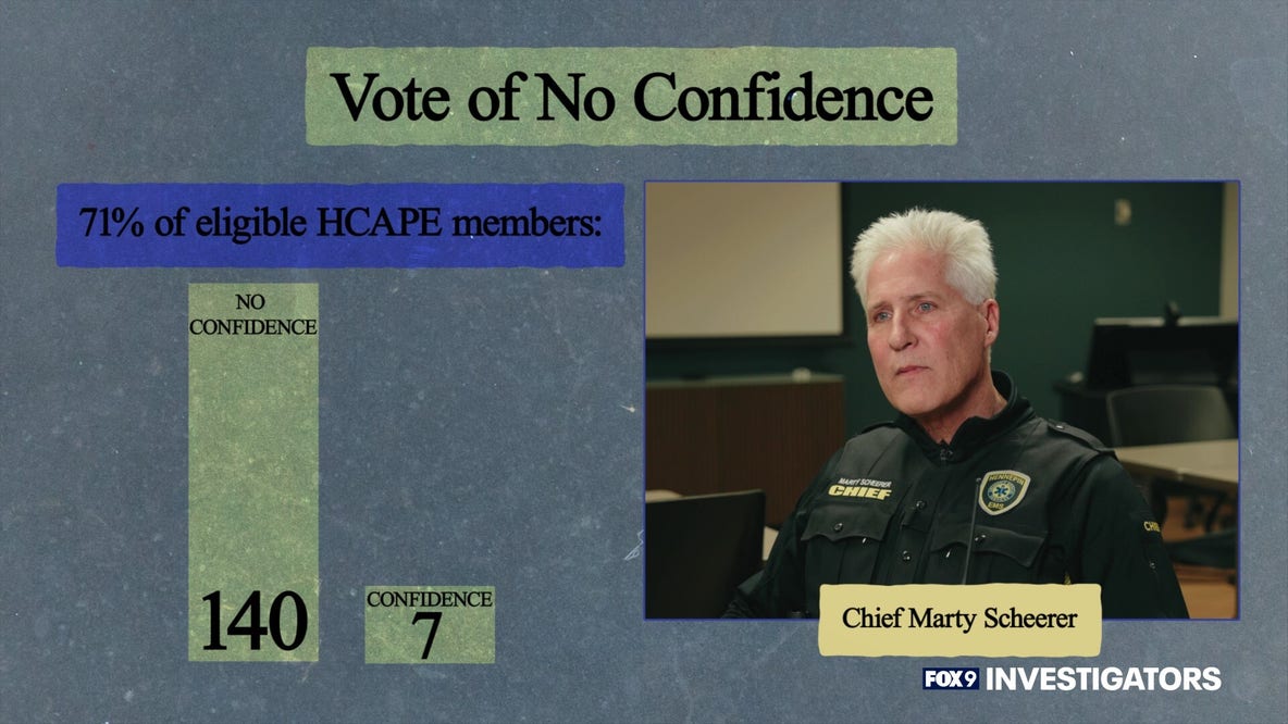 Hennepin Co. paramedics vote no confidence in EMS chief over staffing concerns