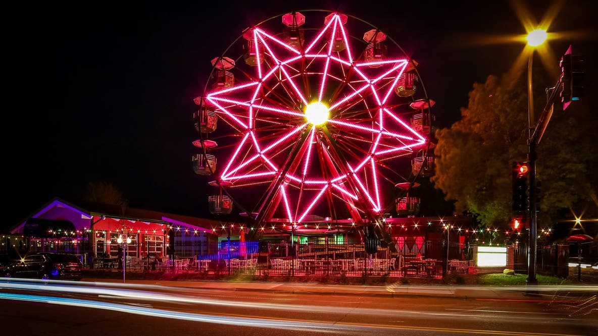 Betty Danger's iconic revolving dining Ferris wheel in Minneapolis is now for sale