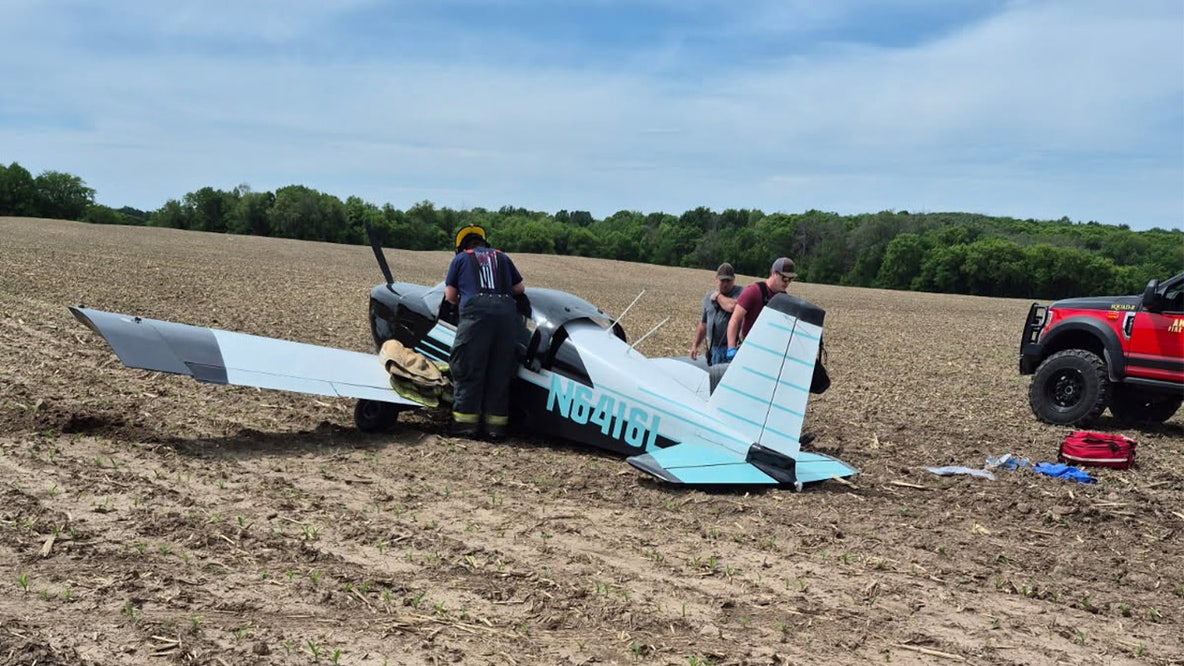 Pilot headed to Minnesota injured in plane crash after experiencing engine trouble