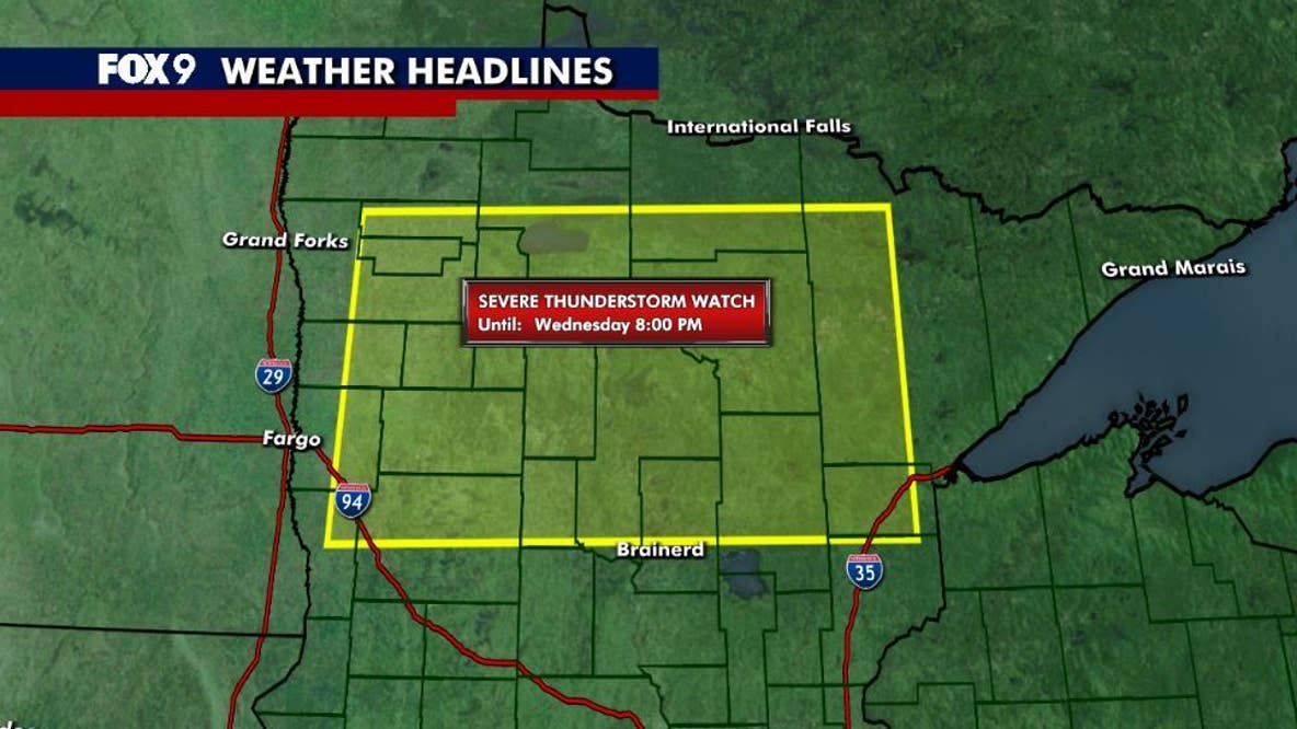 Live updates: Severe thunderstorm watches issued for MN, WI