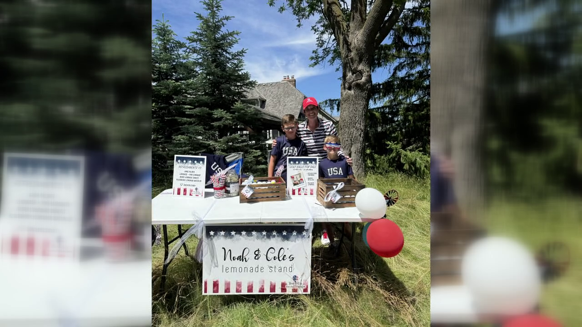 Eden Prairie brothers' lemonade stand funds veteran support, from $359 to $60K