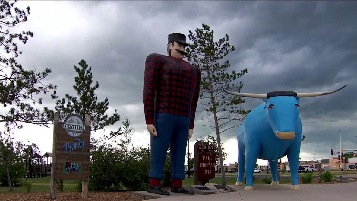 Minnesota icon or complicated character? Bemidji's Paul Bunyan statue nears 90th birthday