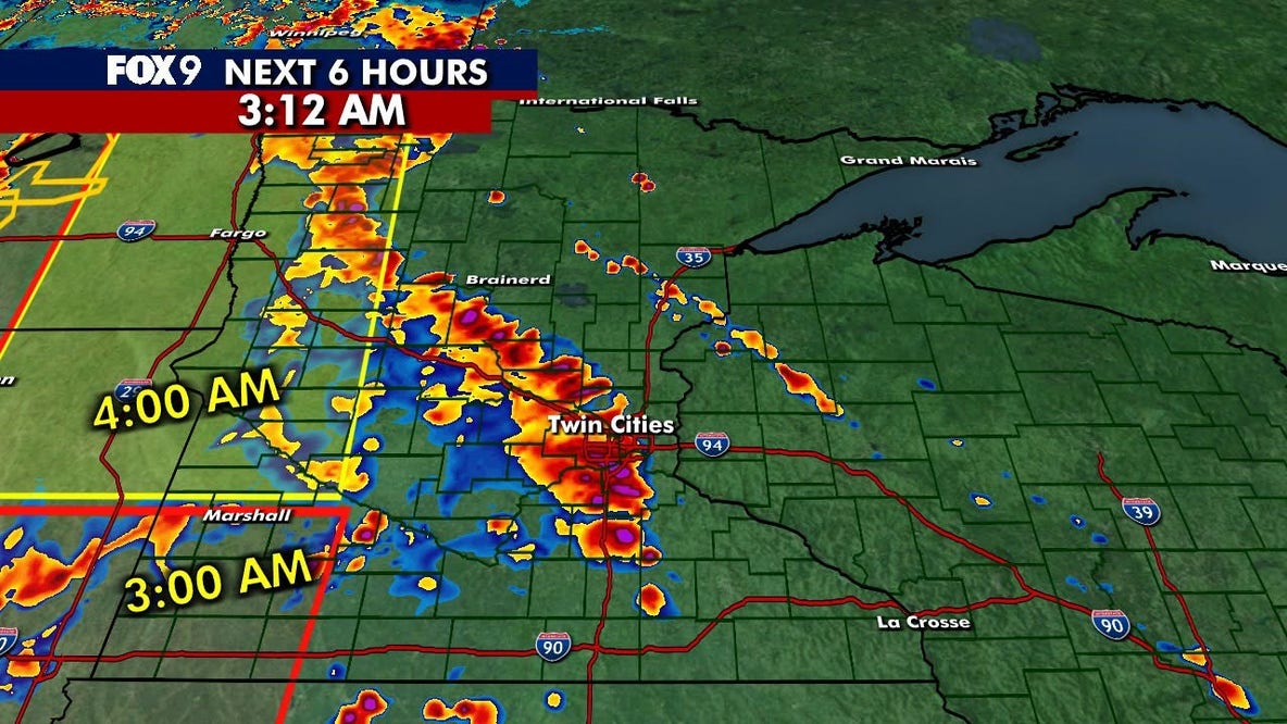 MN weather: Severe Thunderstorm Watch until 4 a.m. Wednesday