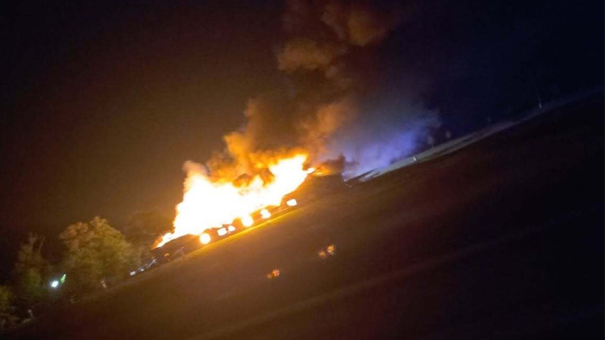 Crews battle overnight fire at Crow River Winery in Hutchinson