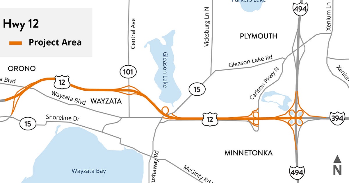 MnDOT warns of long-term ramp closures on Highway 12 starting this week