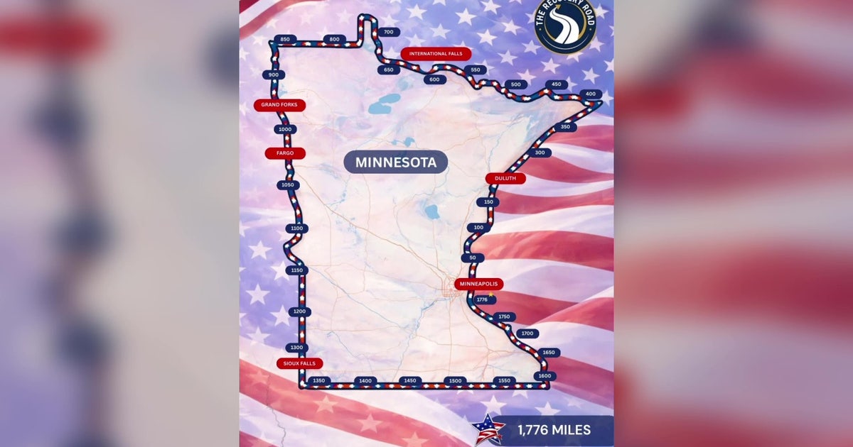 Minnesota man walks 1,776 miles for youth mental health awareness, resources