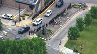 St. Peter officer shot during standoff released from hospital, escorted home