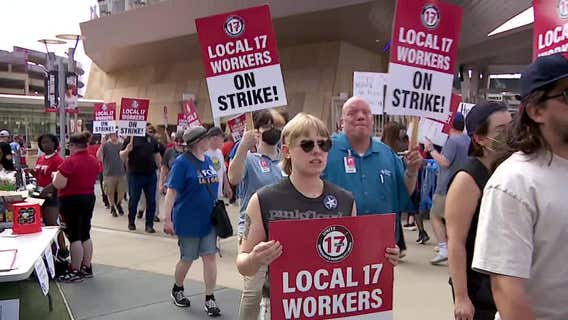 Target Field concession workers go on strike ahead of Twins/Dodgers series