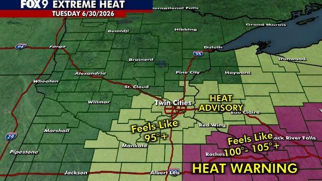 Minnesota weather: Hot and steamy Tuesday after early storms move out