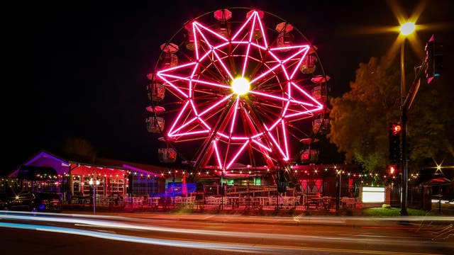 Betty Danger's iconic revolving dining Ferris wheel in Minneapolis is now for sale