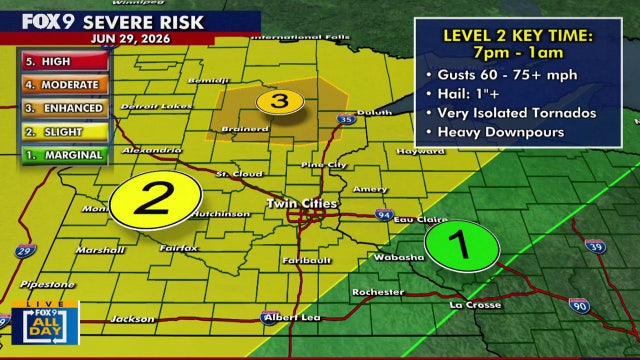 Live updates: Tornado warnings, severe storms in northern Minnesota