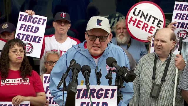 Target Field workers announce planned strike during upcoming Twins vs. Dodgers game