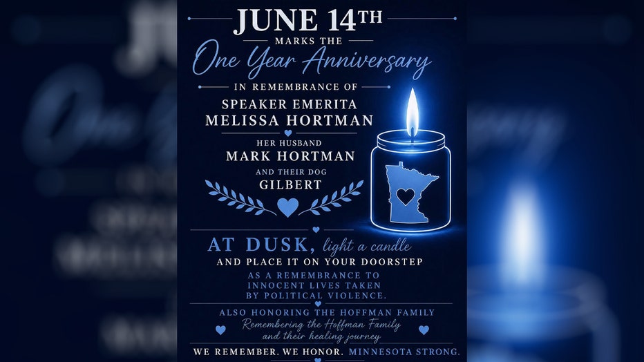 Honoring the Hortmans 1 year later: Public asked to leave a candle