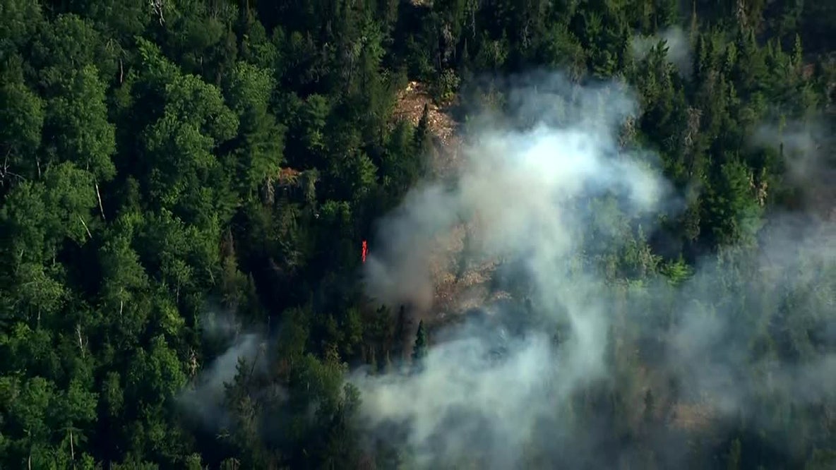 Mom recounts family's escape from wildfires as flames encroached