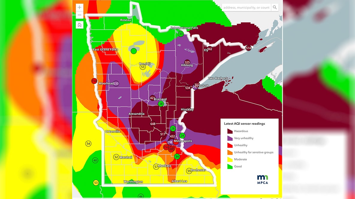 Minnesota air quality alert: Twin Cities air now considered hazardous
