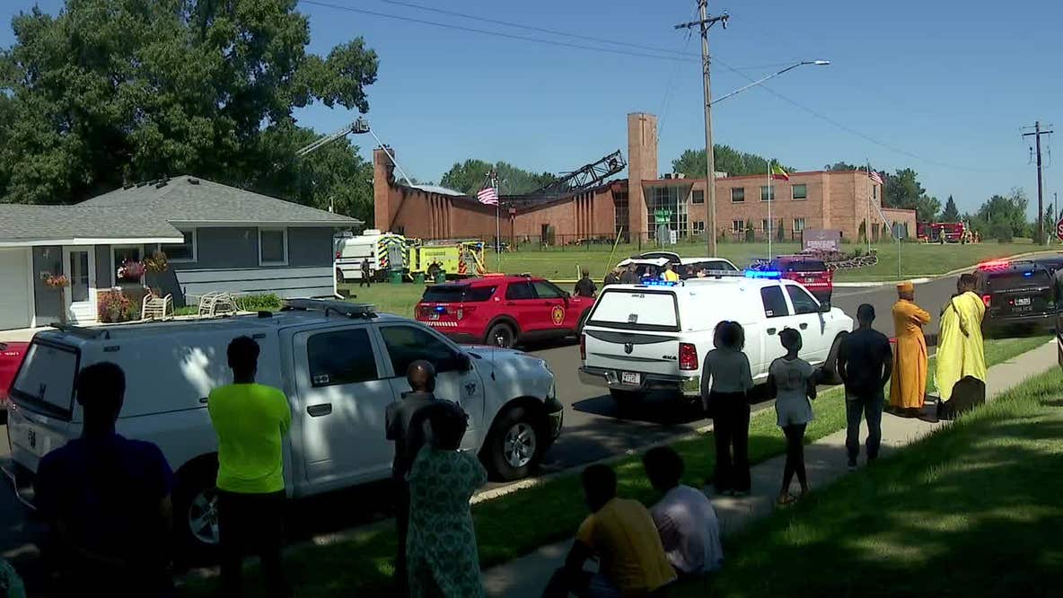 Authorities respond to structure fire at Rosemount church
