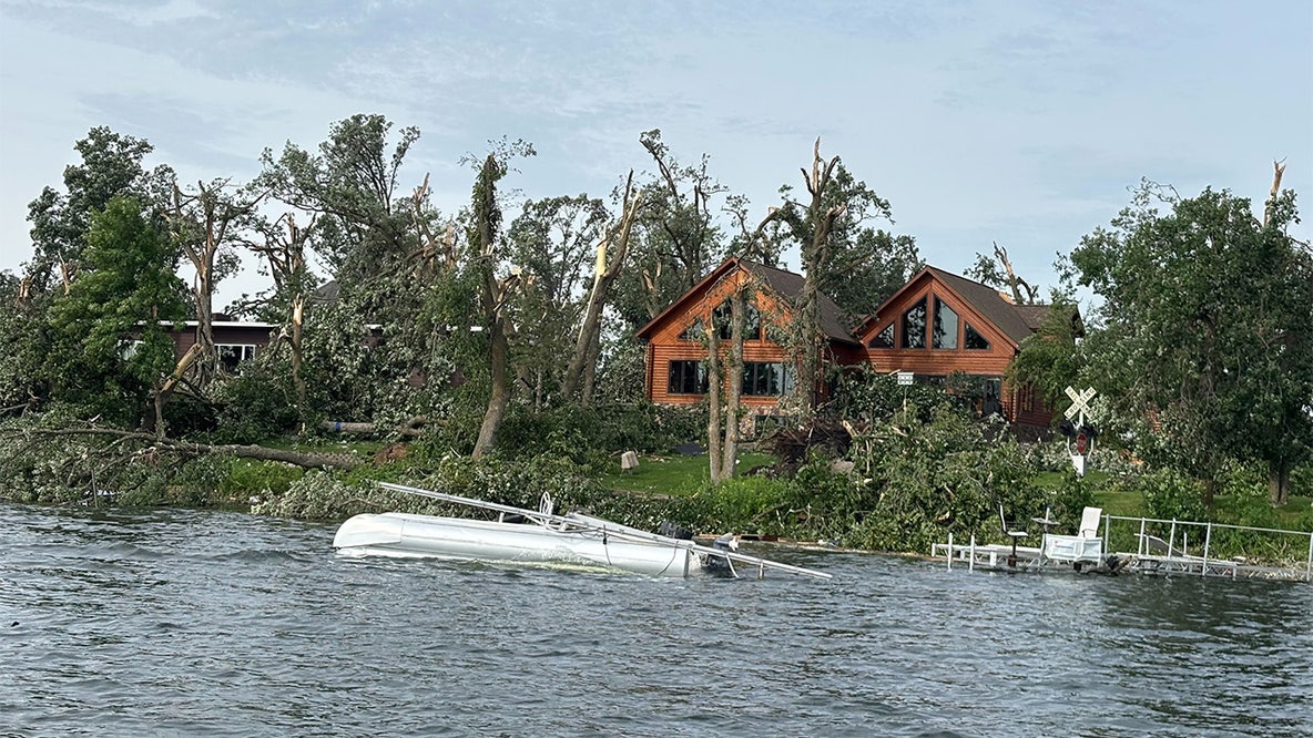 Suspected tornado in Becker County injures 2 people, causes significant damage