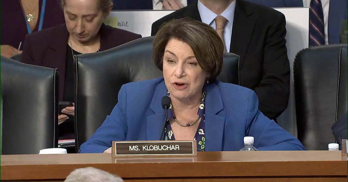 Image for Klobuchar grills AG nominee Blanche on ICE raids, election security