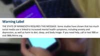 Minnesota social media warning label law blocked: Big tech sues to stop enforcement