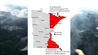 Minnesota air quality alert: Wildfire smoke triggers unhealthy conditions July 18–20