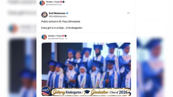 Walz blasts Trump post of Minnesota kindergarteners wearing hijabs