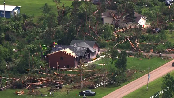 Tornado in Becker County injures 3 people, causes significant damage