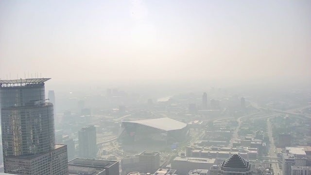 MN air quality alert expanded on Sunday as wildfire smoke pushes further west