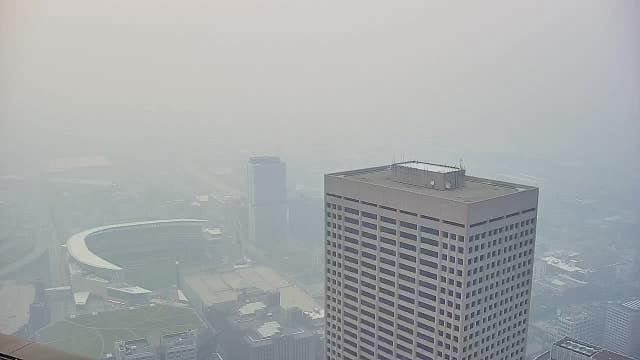 Minneapolis has world's worst air quality Thursday amid wildfire smoke