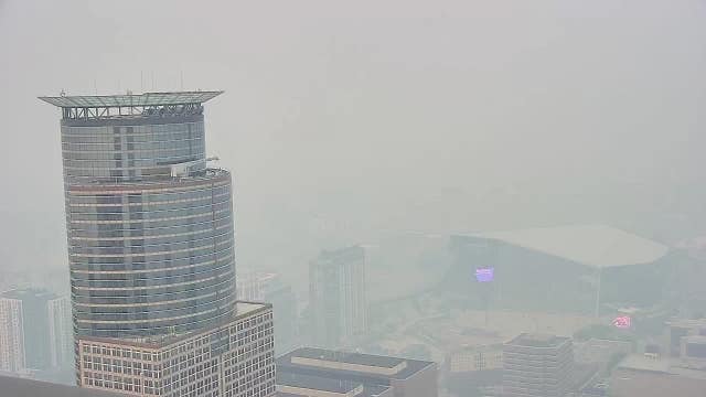 Hazardous air quality in Twin Cities as wildfires continue to burn