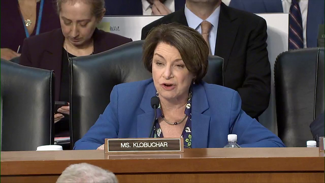 Klobuchar grills AG nominee Blanche on ICE raids, election security