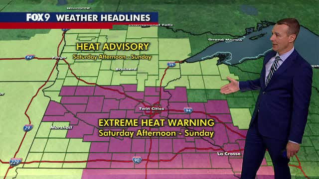 Minnesota weather: Hot and sticky Saturday with storm chances Sunday evening