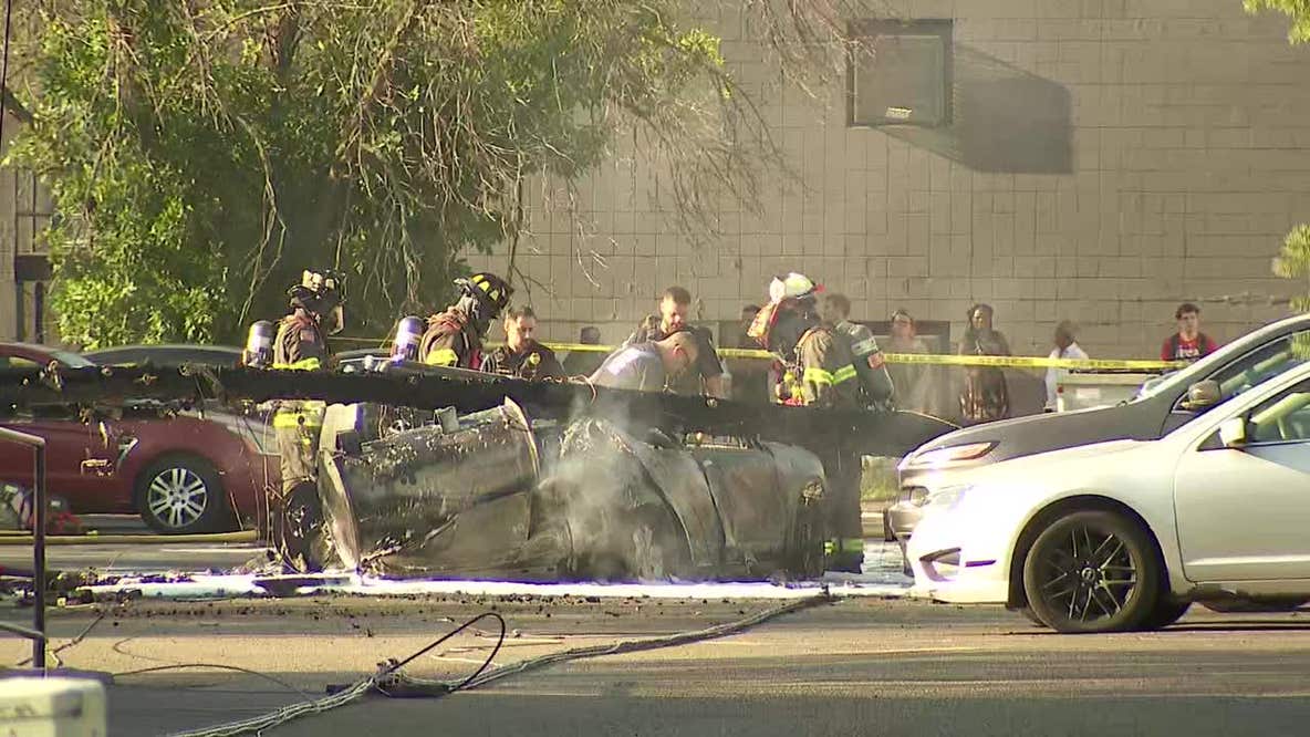 Authorities investigating Hopkins fire Sunday afternoon