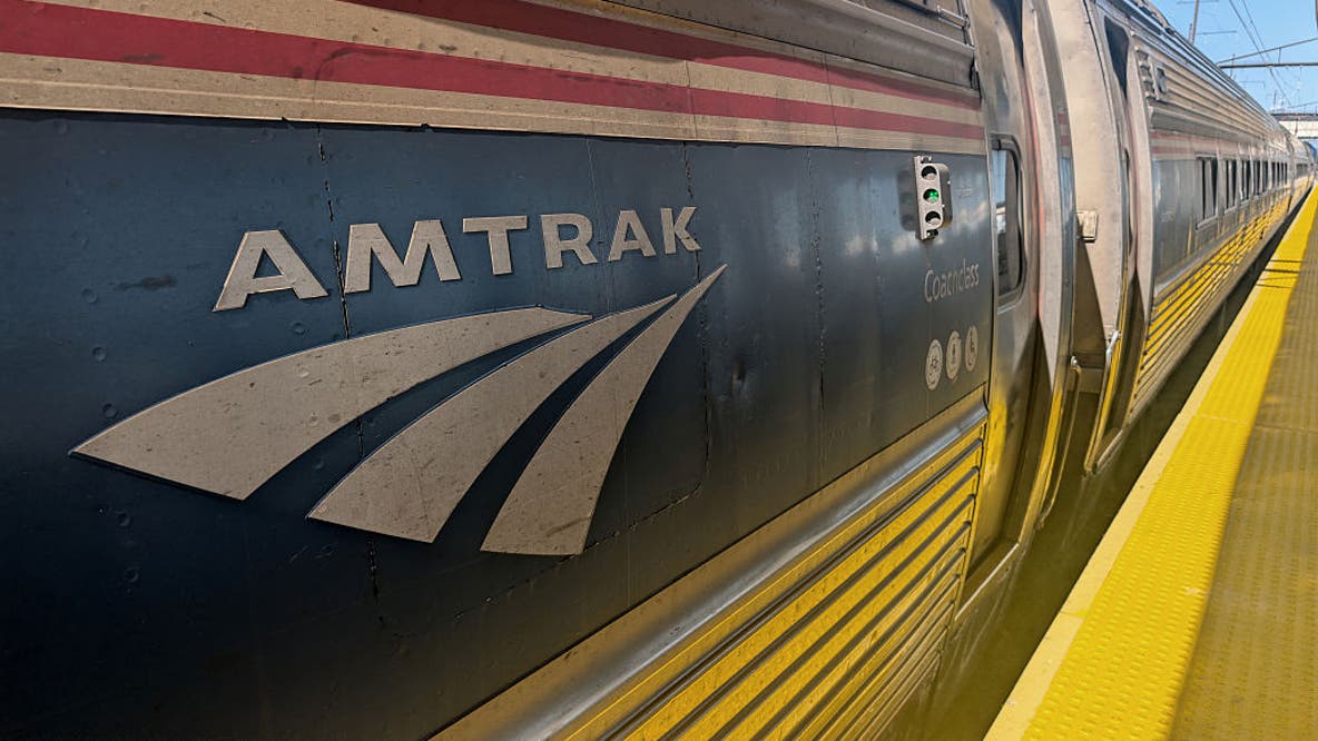 Amtrak train hits stalled vehicle in Morrison County, man airlifted after debris strike