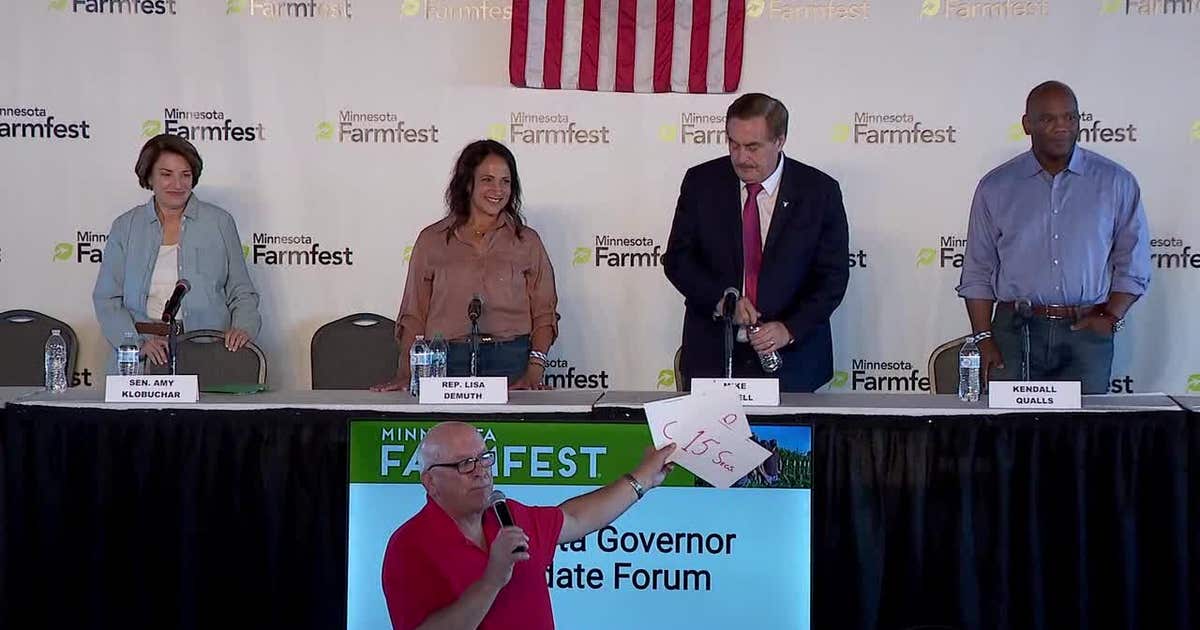Farmfest 2026: Governor and Senate candidates clash over farming, immigration, and tariffs in Redwood County