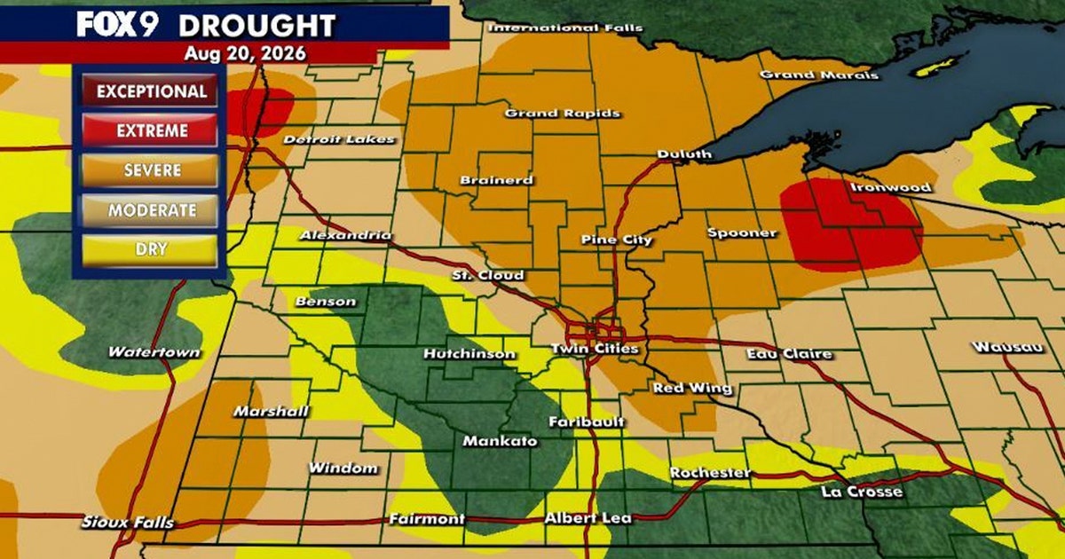 Minnesota drought: Nearly half of state experiencing severe drought