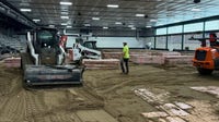 Braemar Arena construction project delayed up to 8 weeks due to frozen soil