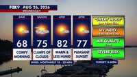 Minnesota weather: Warm, less humid Wednesday with a stray sprinkle possible